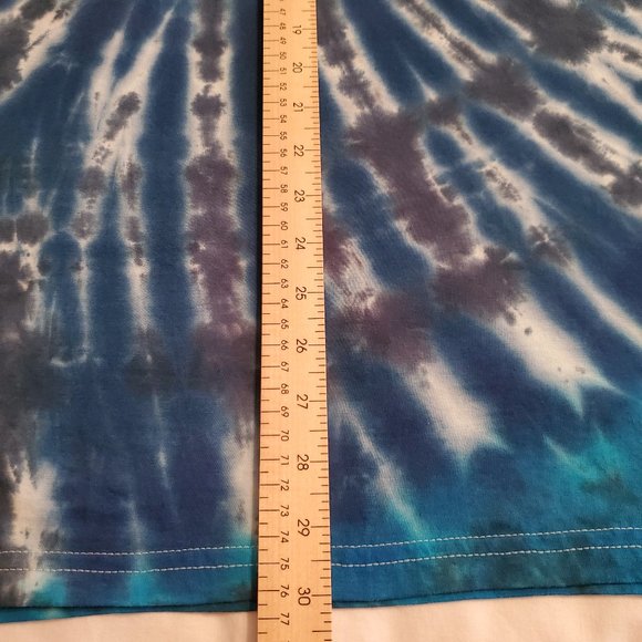 Tie Dye Boho Bohemia unisex short sleeve T-shirt size 2XL 100% cotton. - Picture 10 of 10
